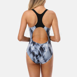 Trajes de Baño para Mujer de Alta Calidad con Estampado por Transferencia de Calor, Spandex/Poliéster, Secado Rápido, Ecológicos, Sin Costuras, de Una Pieza/Bikini - Product Image 5