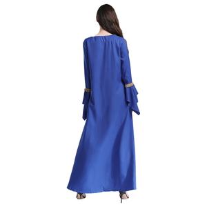 Robe longue de luxe pour femmes, Abaya élégante et décontractée, robe de soirée pour Halloween, grande taille, pour femmes musulmanes - Product Image 3
