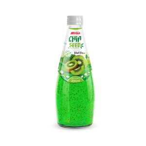 Refresco barato al por mayor 290ml Alu Glass Semilla de Chia natural con lichi de bebidas de Vietnam fabricante no GMO bebidas de jugo - Product Image 5