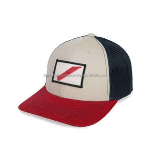 Gorras de camionero de 2 tonos, parche tejido personalizado, logotipo bordado, ala cuadrada, hombres, mujeres, deportes al aire libre, mercancía, publicidad al por mayor - Product Image 1