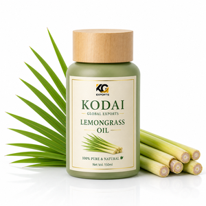 Aceite Esencial de Limoncillo de Tamil Nadu 100% Puro y Natural de Primera Calidad, Destilado al Vapor, para Aromaterapia y Cuidado Facial, Kodai Global Export - Product Image 1
