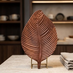 acacia tray for serving desserts acacia tray for serving cake acacia tray for serving pizza <b>slices</b> acacia tray for serving burge - Product Image 6