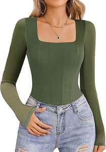 Traje Deportivo Yoke Fitness, Mono Ajustado con Espalda Descubierta para Deportes al Aire Libre, Yoga, para Mujer - Product Image 3