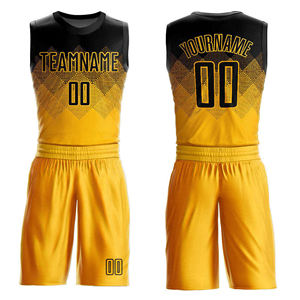 Uniforme de Baloncesto para Niños y Hombres, Personalizado, de Verano, Camisetas de Malla para Calentamiento, Pantalones Cortos con Bolsillos, Conjunto con Diseño Gráfico - Product Image 1