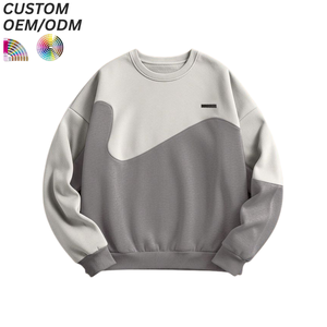 Mens Cotton Knitted Sweatshirt Pullover Casual Soft Everyday Comfort Custom Logo Embroidered Eco-Friendly <b>Waterproof</b> OEM ODM - Product Image 1