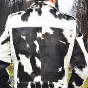 Veste en cuir véritable pour homme de qualité supérieure, en cuir de vachette durable, vêtement d'extérieur au design classique et élégant - Product Image 4