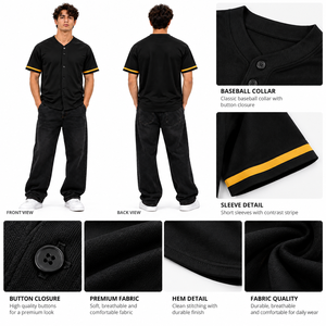 เสื้อเบสบอลทีมหญิงแบบกำหนดเองสำหรับการแข่งขันเวิลด์เบสบอลคลาสสิคปี 2026 ผลิตจากโพลีเอสเตอร์ 100% ป้องกันแบคทีเรีย แขนสั้น - Product Image 6