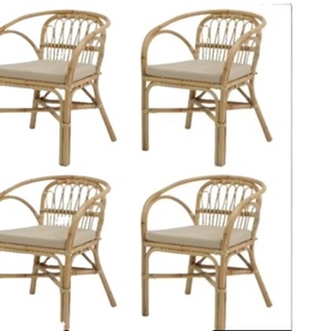 Fauteuil Dolvio Fauteuil en rotin confortable et élégant pour meubles de salon Meubles tissés à la main durables de haute qualité - Product Image 1