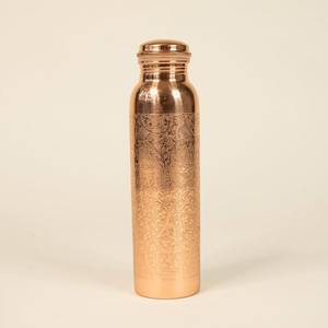 Juego de Jarra de Cobre de Calidad de Exportación con Vaso, Juego de Garrafa de Agua de Cobre de Grado de Exportación, Juego de Botellas de Cobre de Calidad de Exportación - Product Image 4