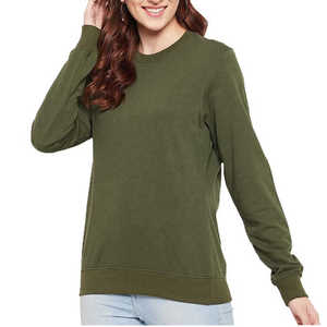 Sweat-shirt pour femmes, personnalisé, OEM, ODM, prix d'usine, haute qualité, doux, chaud, confortable, vêtements décontractés, streetwear, fournisseur - Product Image 3