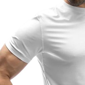 Men's <b>White</b> <b>Short</b> <b>Sleeve</b> T <b>Shirt</b> Crew Neck Regular Fit Sporty Soft Everyday Lightweight High Quality Quick Dry Anti-Pilling - Product Image 3