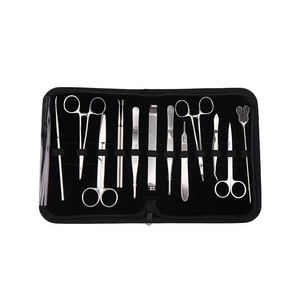Kit de Práctica de Sutura para Estudiantes de Veterinaria, de Acero Inoxidable Médico, con Fuente de Alimentación Manual, Instrumentos Quirúrgicos, Instrumento de Disección - Product Image 3