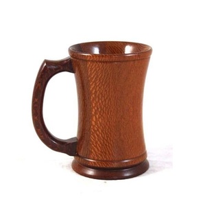 แก้วกาแฟไม้รักษ์โลก ทำมือจากไม้เนื้อแข็ง  ตกแต่งแบบธรรมชาติ สไตล์เรียบง่าย สำหรับชา กาแฟ เบียร์ น้ำผลไม้ - Product Image 3