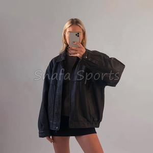 Nueva Colección de Moda: Chaqueta de Cuero Oversize para Mujer, Personalizable al por Mayor, Ropa Exterior Femenina, Chaqueta Transpirable para Mujer - Product Image 6