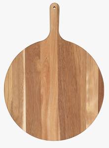 Planche à découper en bois naturel, planche à découper artisanale pour la cuisine, idéale pour les légumes, les fruits, la viande, le pain, le fromage et les aliments de tous les jours - Product Image 2