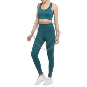 Conjuntos de yoga para mujer hechos en Pakistán, ropa informal, conjunto de yoga para mujer a buen precio, conjunto de yoga con top y leggings para mujer - Product Image 3