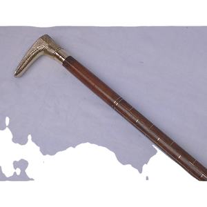 Brass Inlayed <b>Wooden</b> <b>Walking</b> <b>Stick</b> Foldable & Portable | Custom Branding Options by AYAANS CREATIONS - Product Image 1