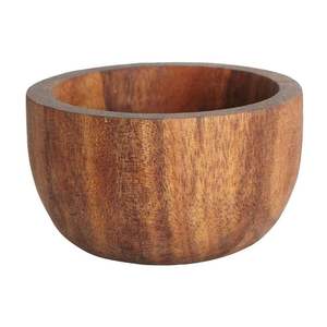 Tazón de Madera Artesanal con Acabado Natural y Diseño Único, Tazón Decorativo de Madera Premium para Servir y Comer - Product Image 1
