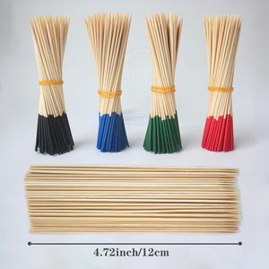 Confezione da 200 Stuzzicadenti in Bambù Naturale da 2mm e 4,7 Pollici, Ideali per Antipasti, Torte, Dessert, Frutta e Decorazioni per Feste - Product Image 2
