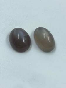Piedra de Cristal de Luna Natural Rara de Color Mixto, 12.80 Quilates, Corte Ovalado de Alta Calidad, 2 Piezas en su Forma Natural para la Fabricación de Joyas - Product Image 3