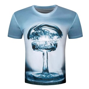 T-shirt unisexe coupe classique 2026, sublimation, décontracté, été, vente en gros, polyester/coton, impression personnalisée, séchage rapide, respirant - Product Image 1