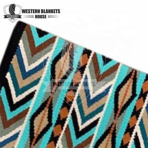 Meilleur harnais de dressage DD Style occidental Tapis de selle d'équitation en feutre de laine polycoton Tapis de selle en cuir ranch profilés - Product Image 4