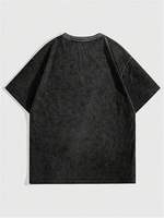 T-shirt en coton tricoté de haute qualité 240 g/m² pour hommes, coupe courte, impression DTG/sérigraphie, vente en gros d'usine, impression de logo personnalisée