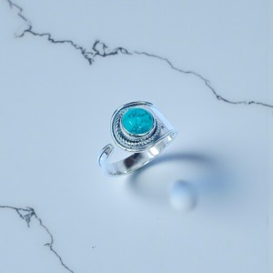 Natural <b>Turquoise</b> Gemstone Silver <b>Rings</b> Unique Design 925 Sterling Silver Handmade <b>Rings</b> - Product Image 2
