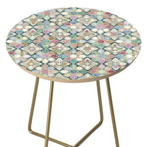 Fresh Trending Modern Enamel Finish Luxury <b>Centre</b> Iron Coffee Side <b>Table</b> Customized for Bedroom Customized Size Shape Color - Product Image 4
