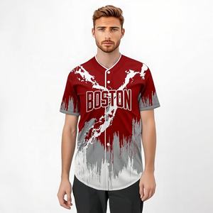 Camiseta de Béisbol Sublimada en Oferta, Personalizable, 100% Poliéster, Uniformes Deportivos para Equipos de Béisbol - Product Image 2
