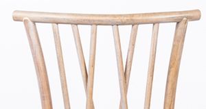 Sillas de madera maciza para eventos, silla <span class=keywords><strong>Botanica</strong></span> con respaldo cruzado, muebles de bastón para banquete de boda - Product Image 5