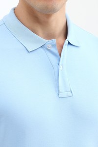 Polo homme en polycoton, manches courtes, anti-transpiration, haute performance, qualité supérieure, haut décontracté - Product Image 3