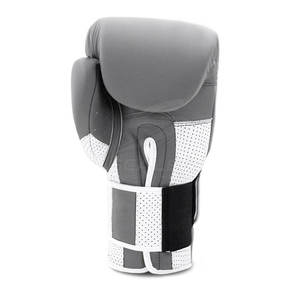 Gants de boxe en cuir imperméables avec rembourrage renforcé, sangle de poignet réglable, fermeture auto-agrippante pour l'entraînement, le sparring et le MMA - Product Image 2