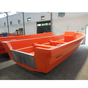 Bateau de travail en polyéthylène Keman de 6,2 mètres, bateau de pêche professionnel, sauvetage, haute capacité 900 kg, couleur et siège personnalisables - Product Image 2