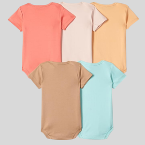 Fournisseur direct d'usine de bodys pour bébés, fabricant de vêtements pour bébés sur mesure, fabricant de vêtements pour tout-petits, fabrication de barboteuses pour bébés en coton biologique - Product Image 3
