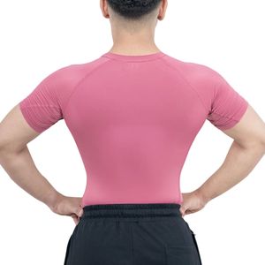 Custom Wholesale <b>Mens</b> Solid High Quality Fitness <b>Compression</b> T <b>Shirt</b> Half Sleeve Quick Dry Breathable Gym Running Athletic - Product Image 1