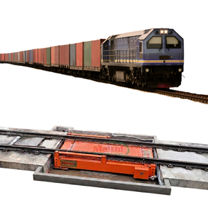 Báscula para Trenes Personalizada, Velocidad 3-20 km/h, 35,000 kg/Eje, Precisión 1, Material de Acero, para Pesaje de Trenes, Velocidad 3-20 km/h - Product Image 1