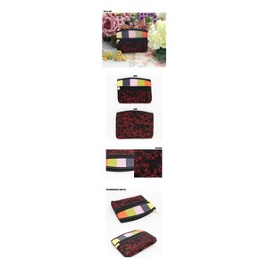 Portamonete trapuntato coreano Saekdong, portafoglio con cerniera, porta carte, mini pochette regalo, 5 colori disponibili - Product Image 6