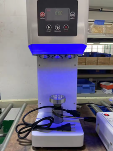 Hot bán tự động nhựa nhôm có thể niêm phong mới nâng cấp bong bóng trà tin có thể niêm phong máy - Product Image 5