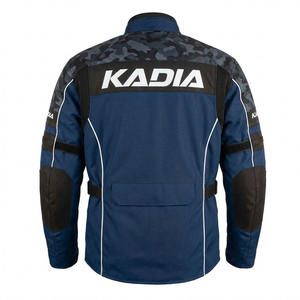 Veste de moto en textile pour homme de haute qualité, sur mesure, OEM, imperméable, Cordura, pour le tourisme et l'aventure, avec protections CE - Product Image 4