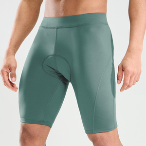 กางเกงปั่นจักรยานแบบสั้นบุฟองน้ำคุณภาพสูง พิมพ์โลโก้ตามสั่ง สำหรับผู้ชาย ไซส์ใหญ่ สีสันตามสั่ง แห้งเร็ว - Product Image 1