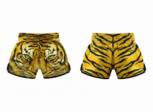 Shorts de Muay Thai imprimés sur toute la surface avec votre propre design, shorts de boxe MMA personnalisés, sublimation, entraînement sportif, respirant, confortable - Product Image 6