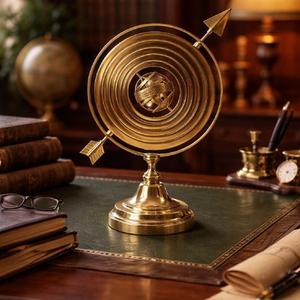 Escultura Abstracta Decorativa de Latón y Aluminio, Arte Metálico, Estatua Decorativa, Figura Metálica para Hotel, Decoración de Mesa para el Hogar - Product Image 1