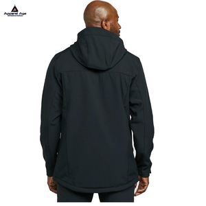 Veste softshell personnalisée pour homme, imperméable, coupe-vent, veste de randonnée, fabricant OEM, logo personnalisé - Product Image 5