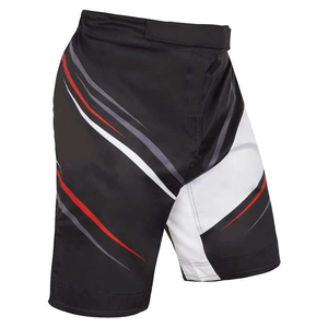 Shorts d'entraînement MMA unisexe 100% polyester, sans couture, sublimés, respirants, avec cordon de serrage à la taille, séchage rapide, pour le sport et le fitness - Product Image 2