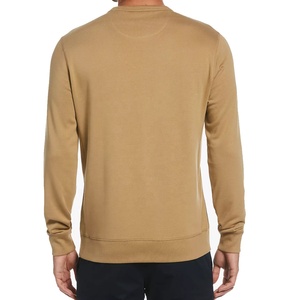 Suéter de Forro Polar de Poliéster/Algodón para Hombre, Cuello en V, Casual, Ecológico, Color Azul Rey, para Invierno, Venta al Por Mayor - Product Image 2