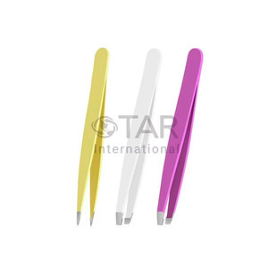 Pinzas para Cejas de la Mejor Calidad con Logotipo Personalizado, Servicio OEM Profesional, Pinzas para el Cuidado de las Cejas para Mujeres - Product Image 1