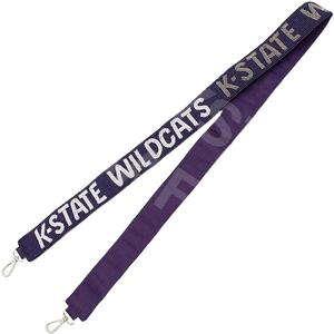 K STATE WILDCATS diseño de cuentas correa de monedero personalizado oro blanco Semilla de cuentas correas de bolsa correa de cuentas personalizada para bolsos - Product Image 1