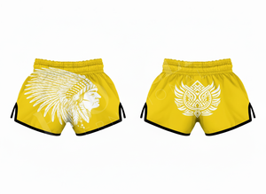 Shorts de Muay Thai pour l'entraînement, prix de gros d'été, design imprimé par sublimation sur toute la surface, respirants - Product Image 3