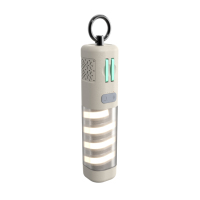 Outil d'extérieur 3-en-1 : Lampe torche, Répulsif anti-moustiques et Batterie externe 5000 mAh |   Charge rapide Type-C |   Essentiel pour le camping